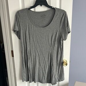Torrid Super Soft Knits Gray Blouse Tee Plus Size 2 2X 18/20